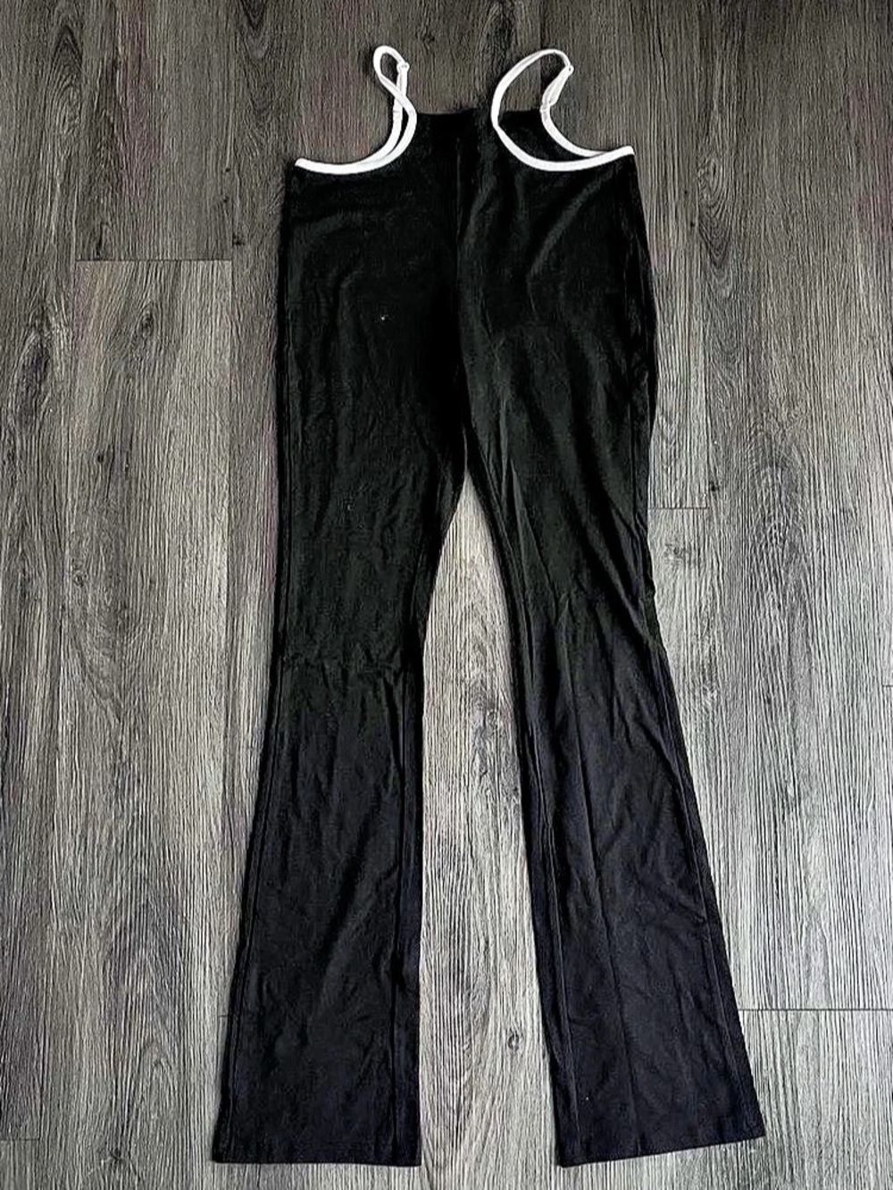 SHEIN Flare Pants Black Small